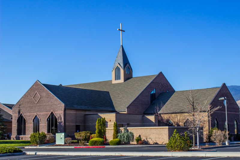 Church Parking Lot Sealing